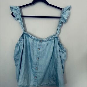 Arizona Jean Co. Chambray Tank Top